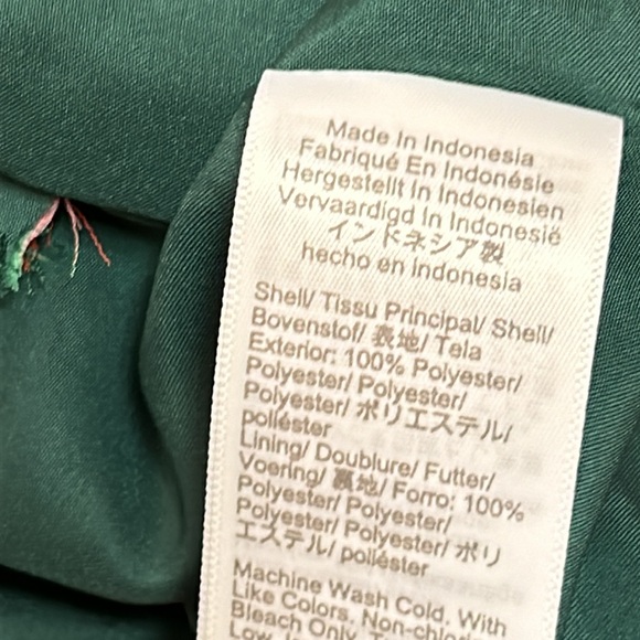 J.Crew Ruffle V-Neck Mini Dress SZ 6 - Picture 10 of 10